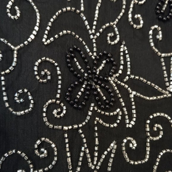 Vintage Silk Beaded Top - Picture 6 of 6